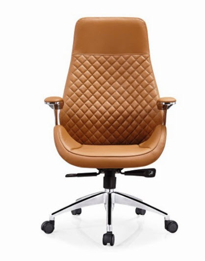 Ghế văn phòng bọc da lưng dựa Leadou A135