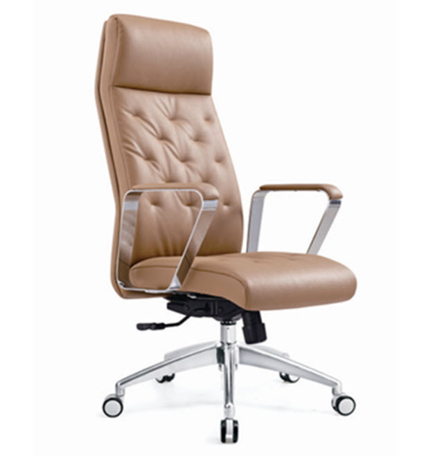 Ghế văn phòng bọc da lưng dựa Leadou A835