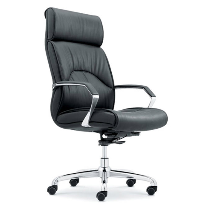 Ghế văn phòng bọc da lưng dựa Leadou A112