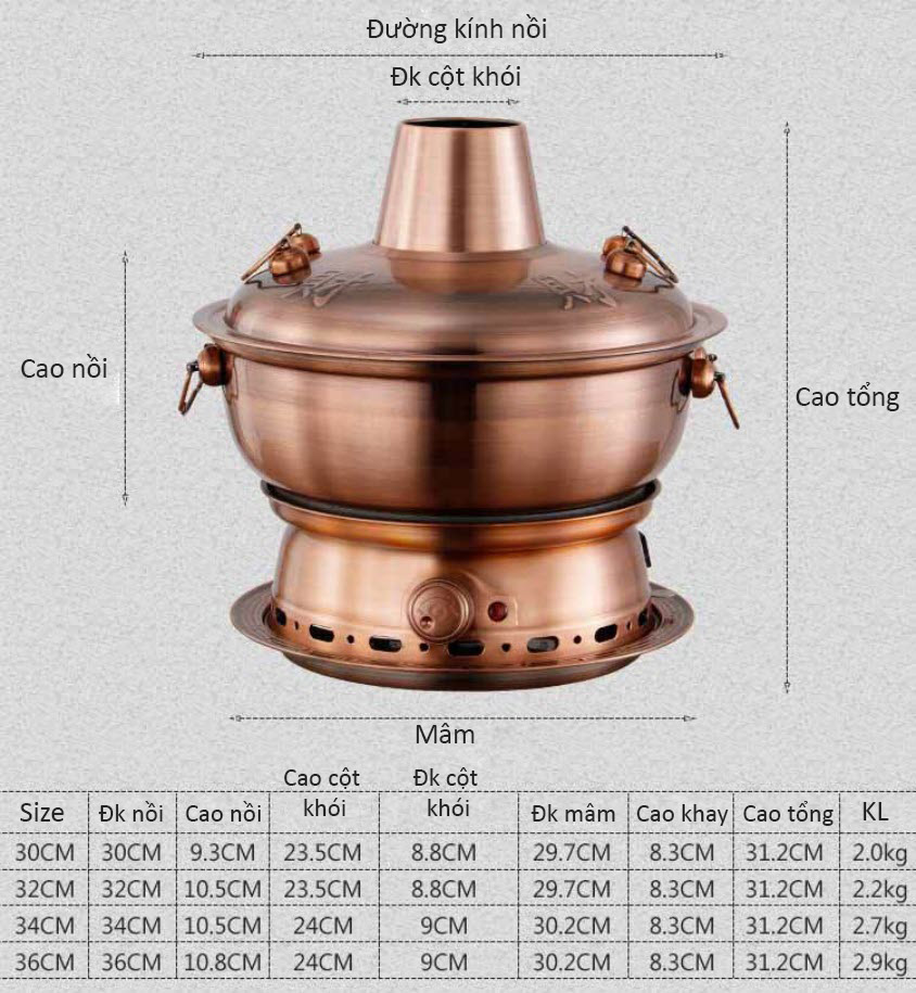 Nồi lẩu điện cổ điển cho nhà hàng OEM LP304