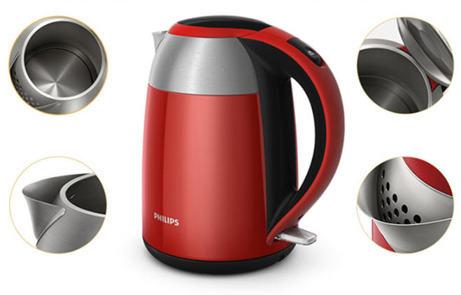 Ấm siêu tốc Philips HD9329 dung tích 1.7L