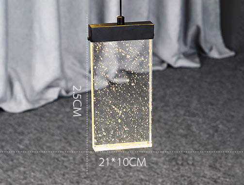 Đèn thả trần đèn thả cầu thang pha lê Outernlux YM6601