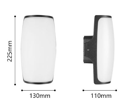 Đèn tường đèn gắn ngoài trời Keyan MB8366