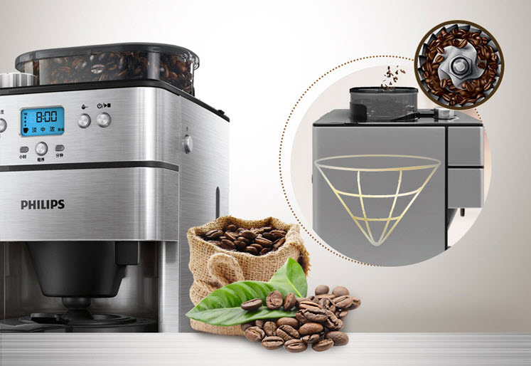 Máy pha cà phê tự động Philips HD7753