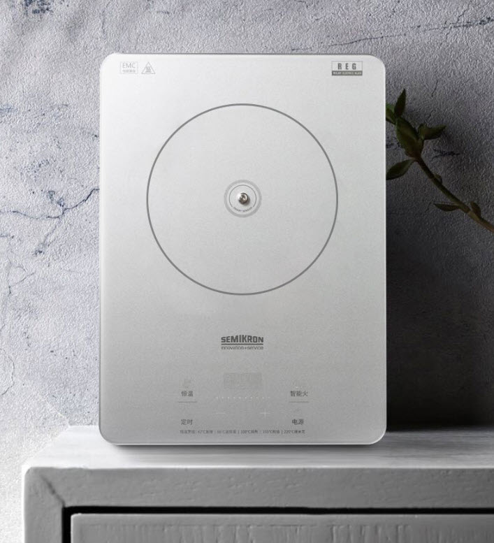 Bếp từ gia đình 2200w Semikron RJ2202