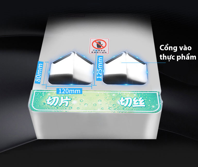 Máy cắt lát rau củ quả Semikron YF20