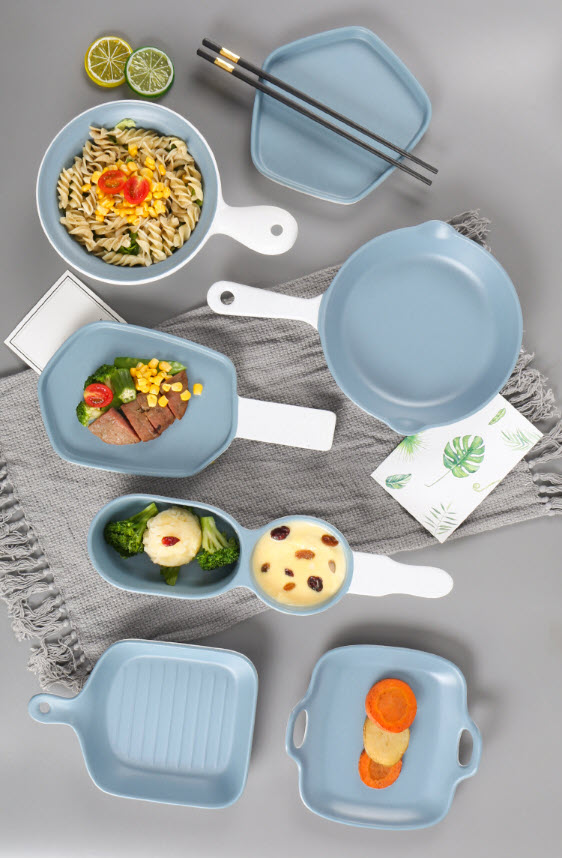 Dĩa thố khay melamine đựng thức ăn Move M02806