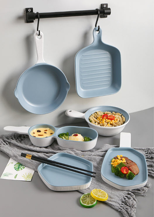 Dĩa thố khay melamine đựng thức ăn Move M02806