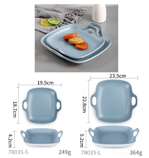 Dĩa thố khay melamine đựng thức ăn Move M02806