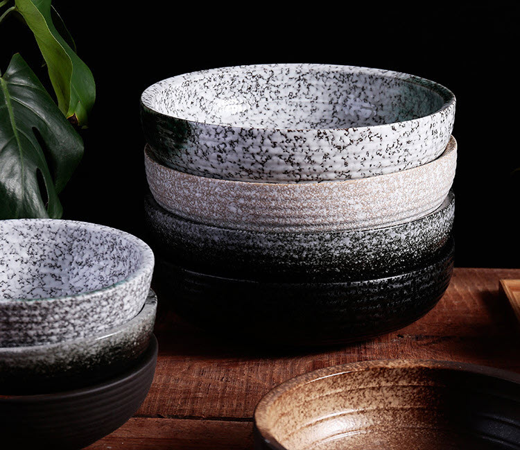 Tô sứ porcelain đựng mì thức ăn nhà hàng Lisa LIS054