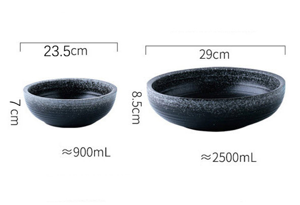 Tô sứ porcelain đựng mì thức ăn nhà hàng Lisa LIS054