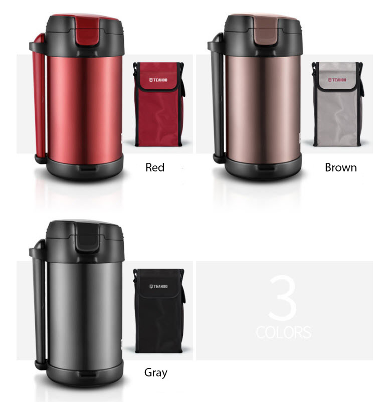 Hộp cơm giữ nhiệt 3 ngăn 2L2 Teahoo TH66139