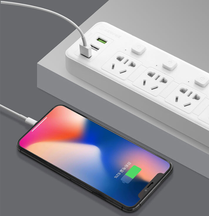 Ổ cắm điện kèm USB Whalen WL8022