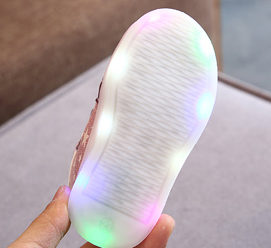 Giày sneaker bé gái 13 - 18cm Yiwu YW9596