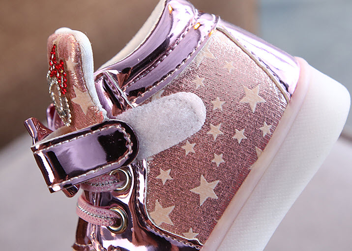 Giày sneaker bé gái 13 - 18cm Yiwu YW9596