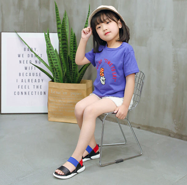 Giày sandals bé gái 16 - 23cm Yiwu YW8995