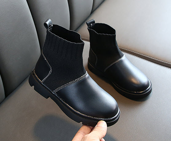 Giày sneaker giày boot bé gái 16 - 22cm Yiwu YW1158