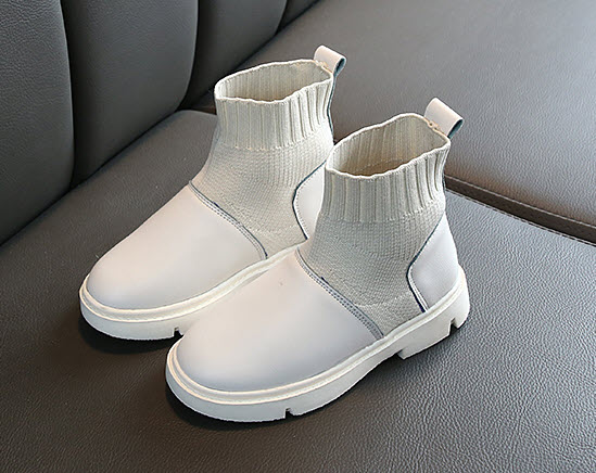 Giày sneaker giày boot bé gái 16 - 22cm Yiwu YW1158