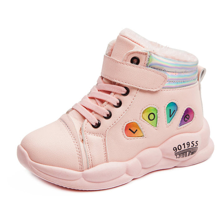 Giày sneaker bé gái 16 - 22cm Yiwu YW0108