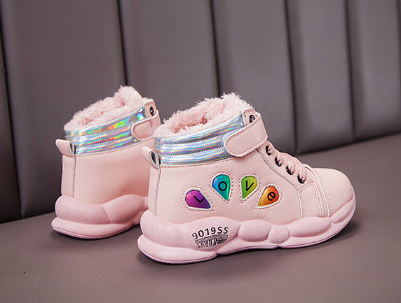 Giày sneaker bé gái 16 - 22cm Yiwu YW0108