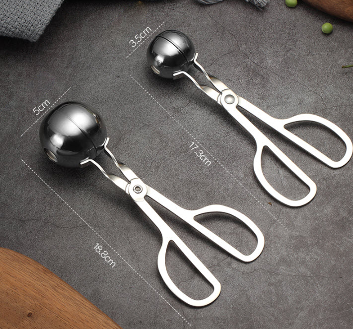 Kẹp gắp làm thịt viên inox 304 SSGP SSOM001