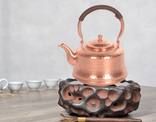 Ấm đun nước bằng đồng 1L3 Junlong JL003