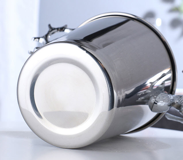 Xô đá inox 304 tay cầm Đầu Hưu xô ướp lạnh đồ uống ML0001
