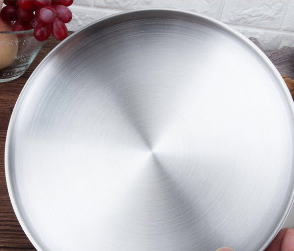 Dĩa inox 304 cấu tạo 2 lớp đựng thức ăn OEM ALR332