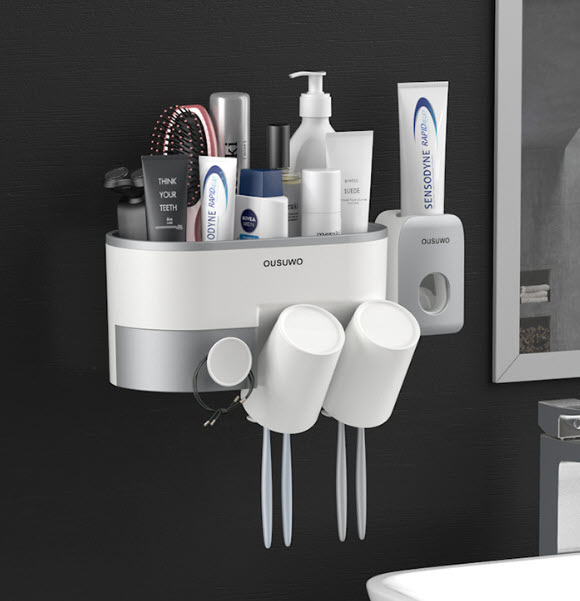 Kệ đựng mỹ phẩm bàn chải đánh răng Ousuwo OSW01