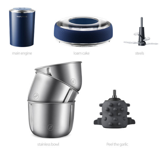 Máy xay thịt rau củ quả MORPHY MR9401