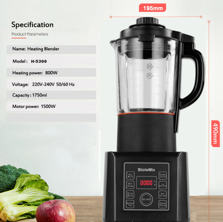 Máy xay làm ngũ cốc nấu soup BioloMix H5300