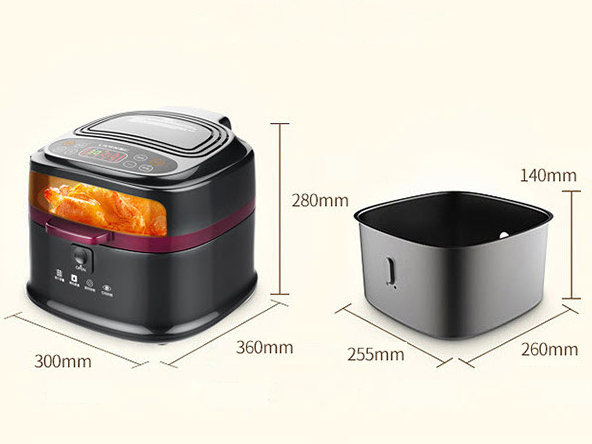 Nồi chiên không dầu 8L Liven KZD8000B
