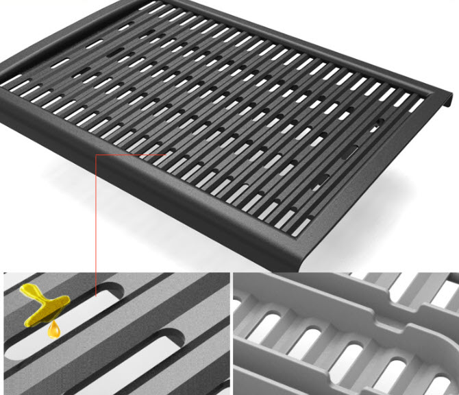 Vỉ nướng điện bếp nướng Liven J4500