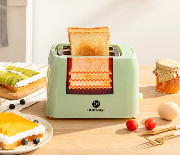 Máy nướng bánh mì 800w Liven DS801