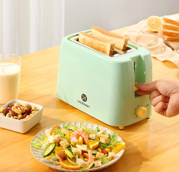 Máy nướng bánh mì 800w Liven DS801