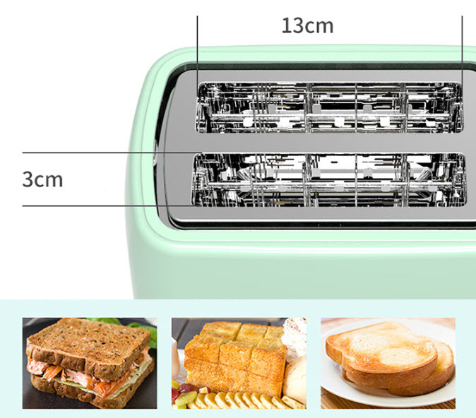 Máy nướng bánh mì 800w Liven DS801