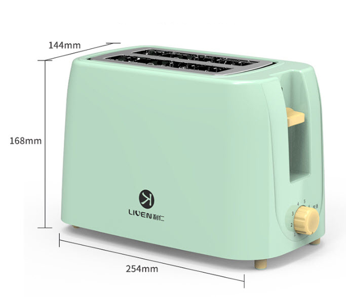 Máy nướng bánh mì 800w Liven DS801
