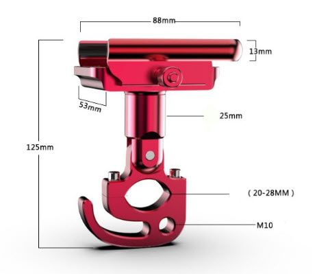 Giá gắn điện thoại cho xe đạp Fujizhe BGCNC01