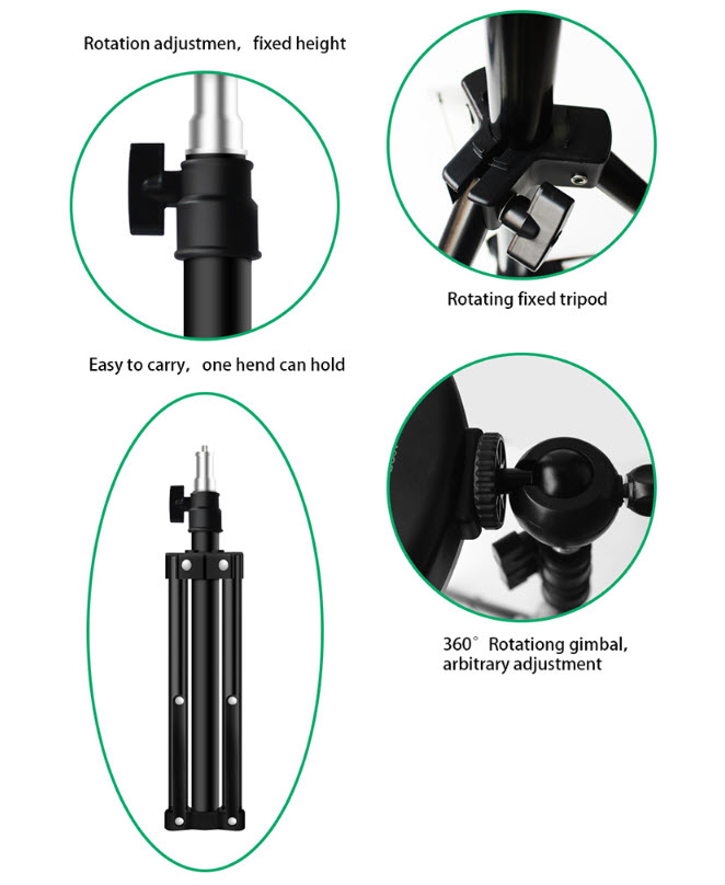Đèn led livestream 26cm Doled DLL26