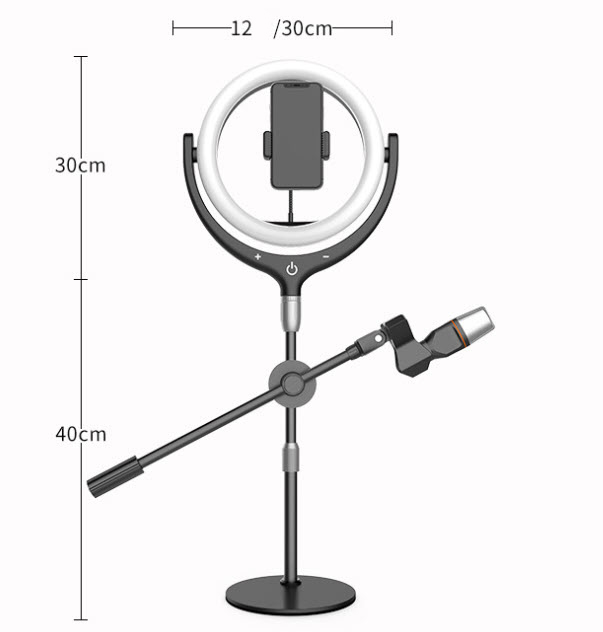 Đèn led livestream selfie 30cm Funipica F539A