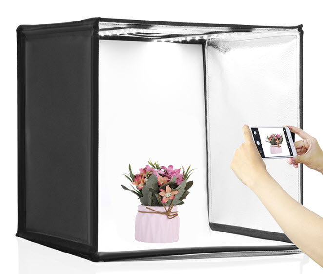 Hộp chụp sản phẩm 40cm led 30w Puluz PU5040