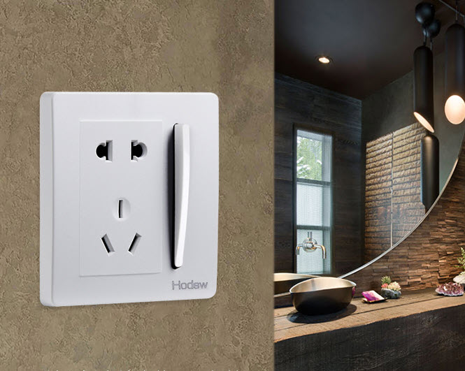 Công tắc ổ cắm điện Hunton KT101