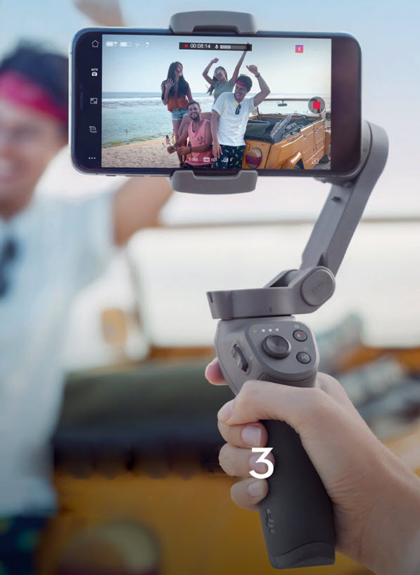 Tay cầm chống rung cho điện thoại DJI OF100