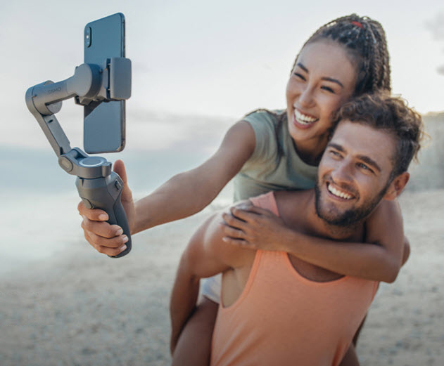 Tay cầm chống rung cho điện thoại DJI OF100