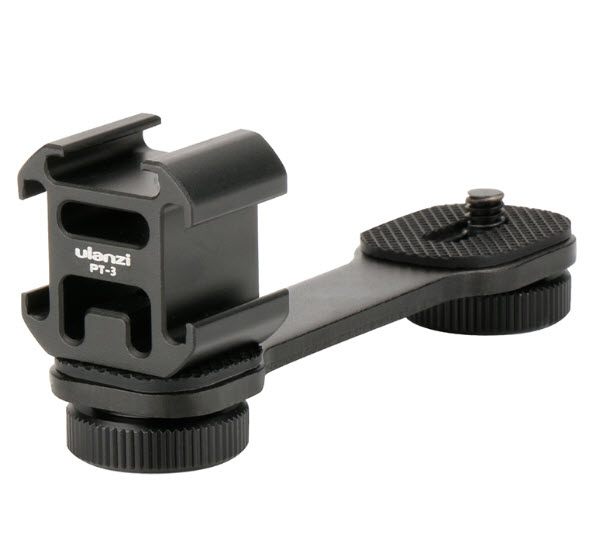 Giá gắn đèn flash cho gimbal chống rung Ulanzi PT3