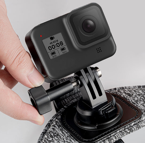 Nón đội đầu gắn Osmo action sport camera Telesin HMST06