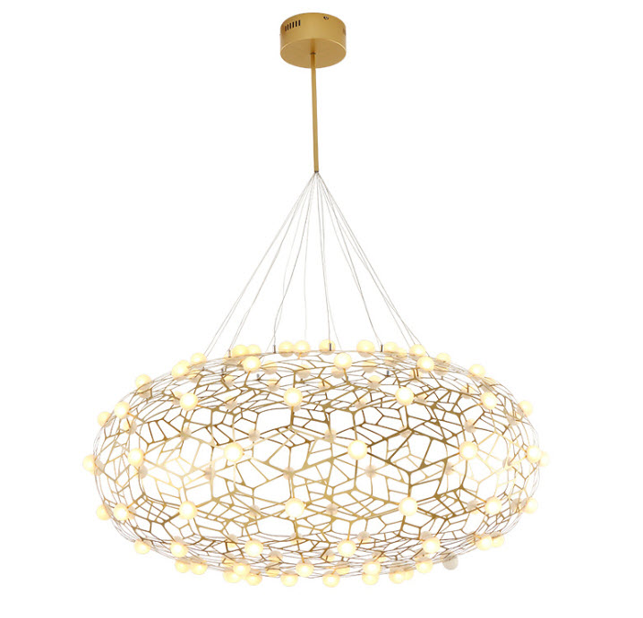 Đèn thả trần Led khung kim loại Monatu QW026
