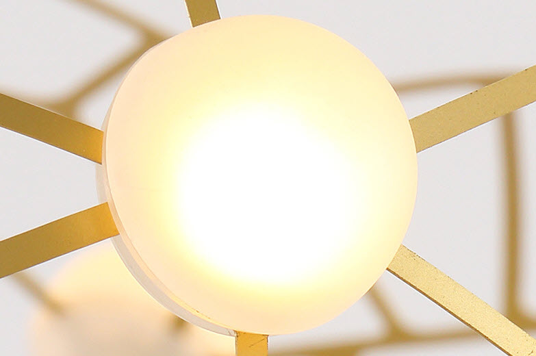 Đèn thả trần Led khung kim loại Monatu QW026