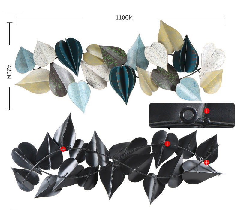 Khung treo trang trí tường chiếc lá art Snnei SM2551