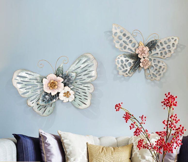 Đồ trang trí tường con bướm art Snnei SM4155